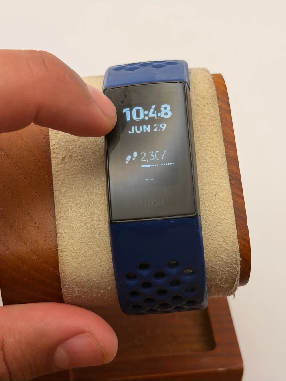 Fitbit Charge 4 Black/Blue, Tested, New Band, Charger Included